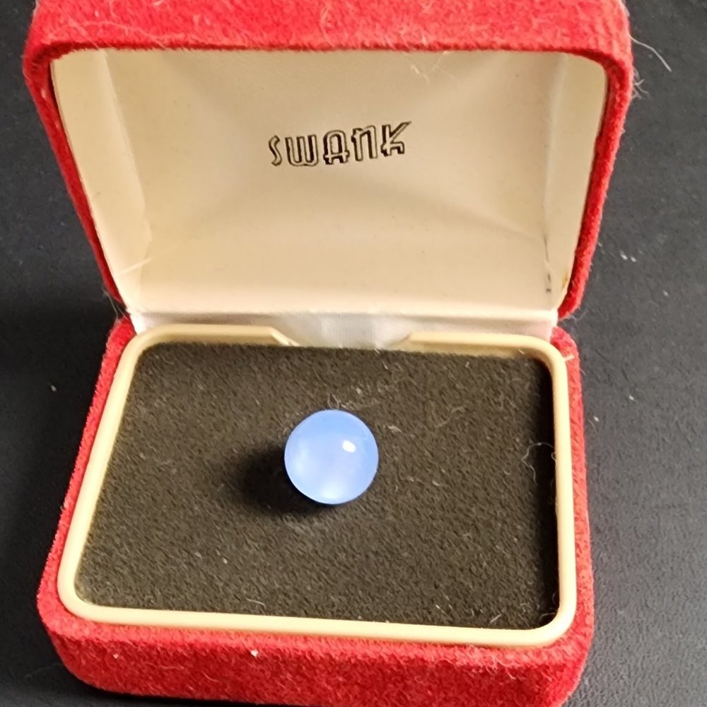 Swank Blue Tie Tack/Pin